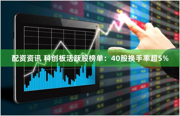 配资资讯 科创板活跃股榜单:40股换手率超5%