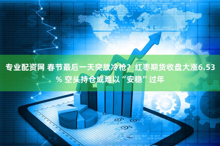 专业配资网 春节最后一天突放冷枪？红枣期货收盘大涨6.53% 空头持仓或难以“安稳”过年