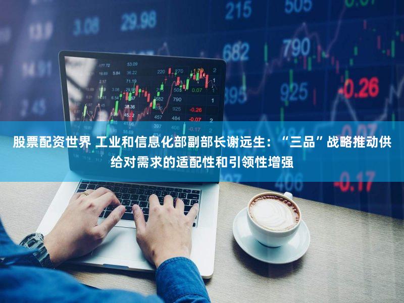 股票配资世界 工业和信息化部副部长谢远生：“三品”战略推动供给对需求的适配性和引领性增强