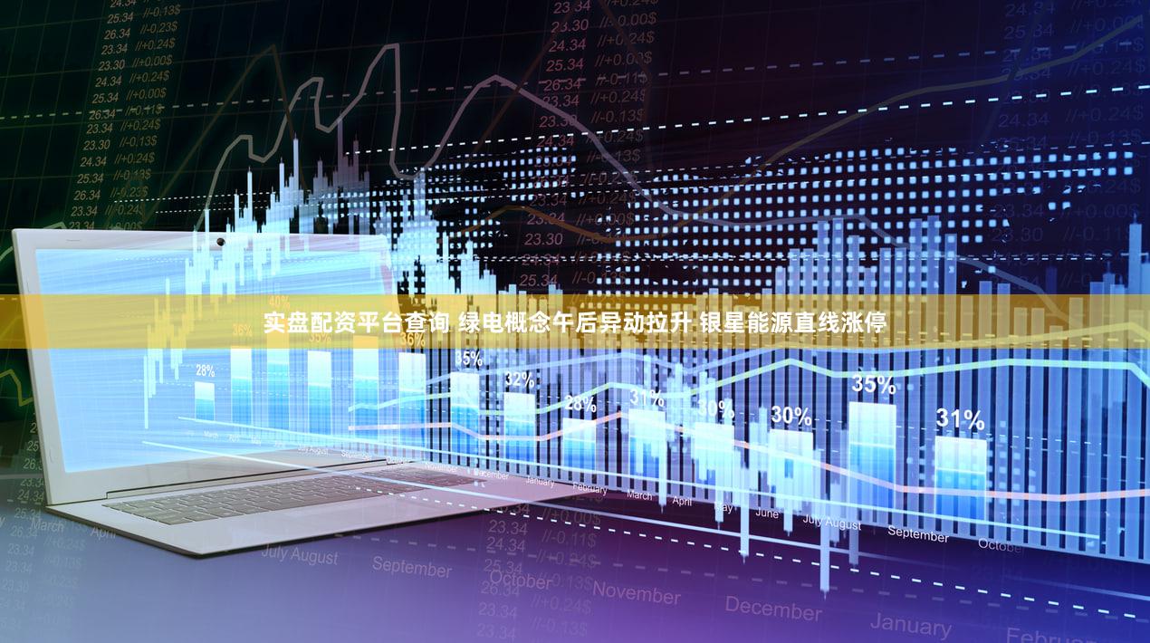 实盘配资平台查询 绿电概念午后异动拉升 银星能源直线涨停